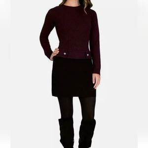 NWT BCX Wear to Work Sweater Dress Women Size S